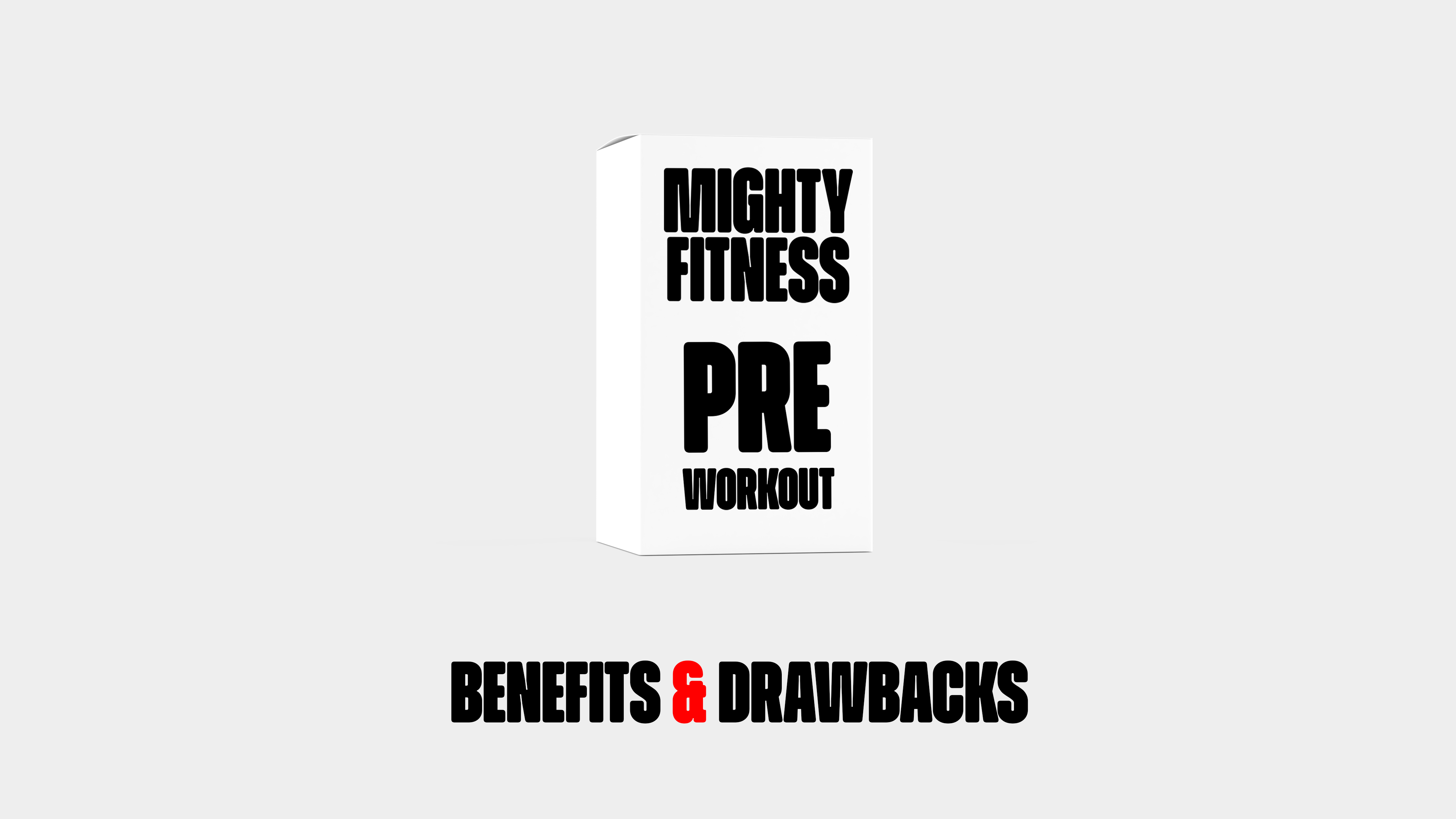 Pre-Workout benefits and drawbacks